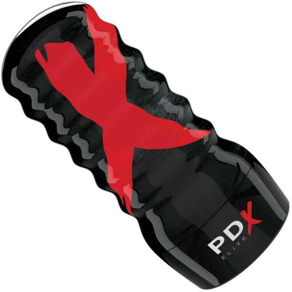 PDX Elite Ass-Gasm Extreme Vibrating Kit With PDX Elite Air-Tight Pussy Stroker & Ass-Gasm Cock Ring By Pipedream