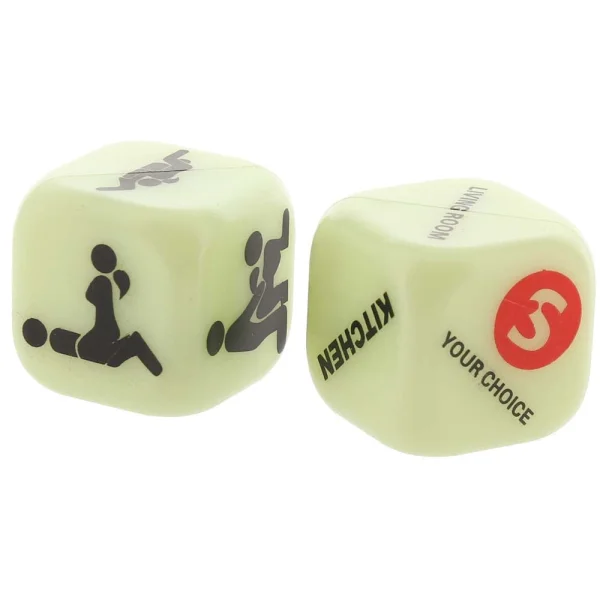 Glow In The Dark Sex Dice