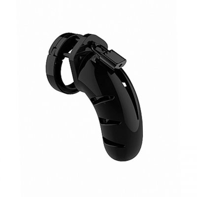 Man Cage Black Chastity Cock Cage 4 5 Inch
