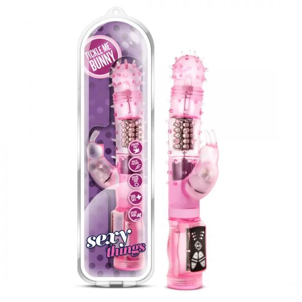Sexy Things Tickle Me Bunny Pink Rabbit Vibrator