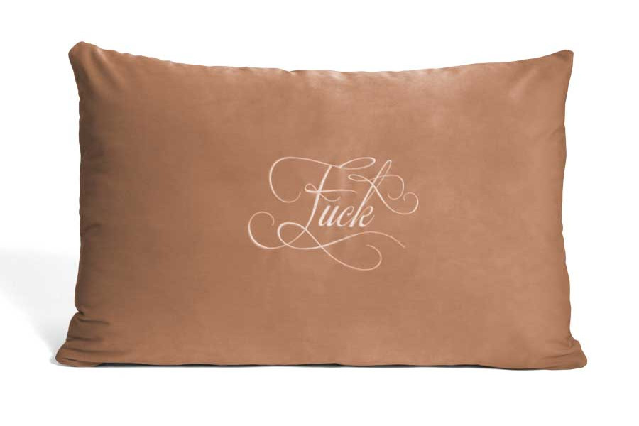 "Choose Your Mood" PillowTalk Embroidered Sham