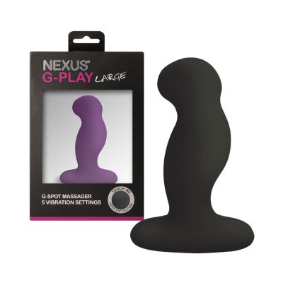 Nexus Gplaylrg Unisex Vibrator Black