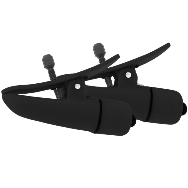 Nipple Play Nipplettes Vibrating Nipple  Clamps - Black
