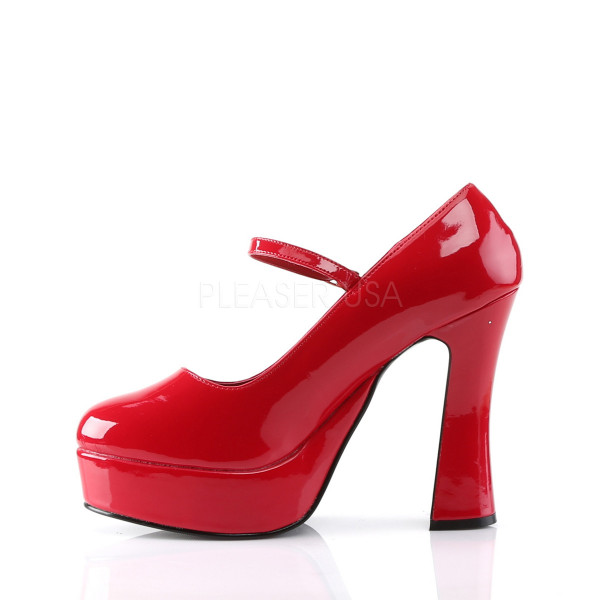 DOLLY-50 - 5" Chunky Heel Mary Jane P/F Pump — image 7 of 16