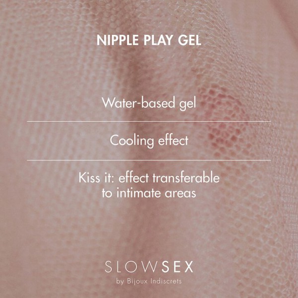 Bijoux Indiscrets SLOW SEX Nipple Play Gel - 10ml
