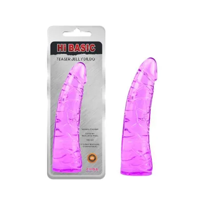 Teaser Jelly Dildo 7 3 Inch Purple 7 3 Inch