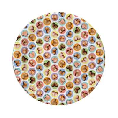 Mini Boob Plates Pack of 8