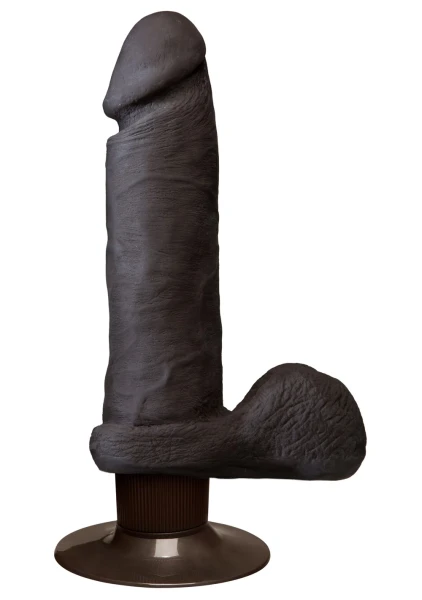 Realistic Cock - UR3 Ultraskyn Vibrating 8 inch Black