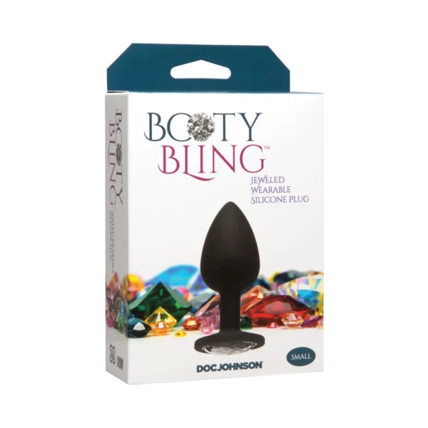 Booty Bling Jeweled Wearable Butt Plug Small — image 6 of 20