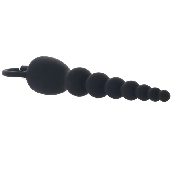 Adam & Eve Vibrating Silicone Anal Beads
