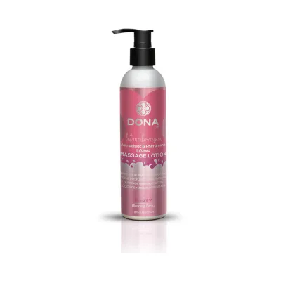 Dona Massage Lotion Flirty Aroma Blushing Berry 8oz