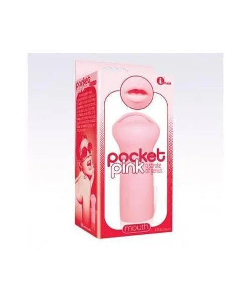 Pocket Pink Mouth Masturbator
