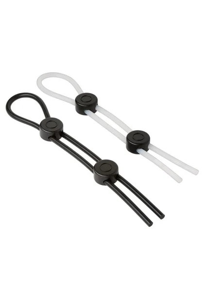 Cloud 9 - Pro Sensual Xl Pro Rings Black & Clear 2 Pack