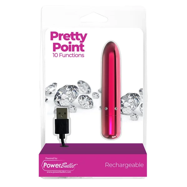 Power Bullet Pretty Point Rechargeable Bullet Vibrator