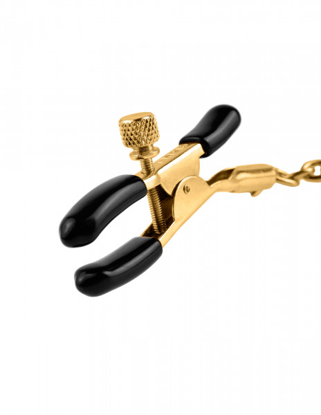 Fetish Fantasy - Gold Chain Nipple Clamps
