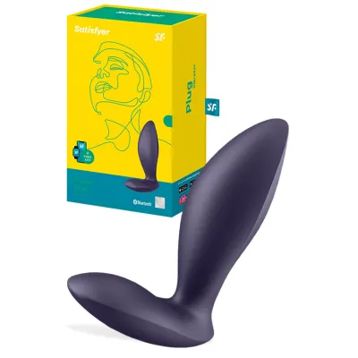 Satisfyer Power Plug 4 5 Vibrating Butt Plug with Connect App Control