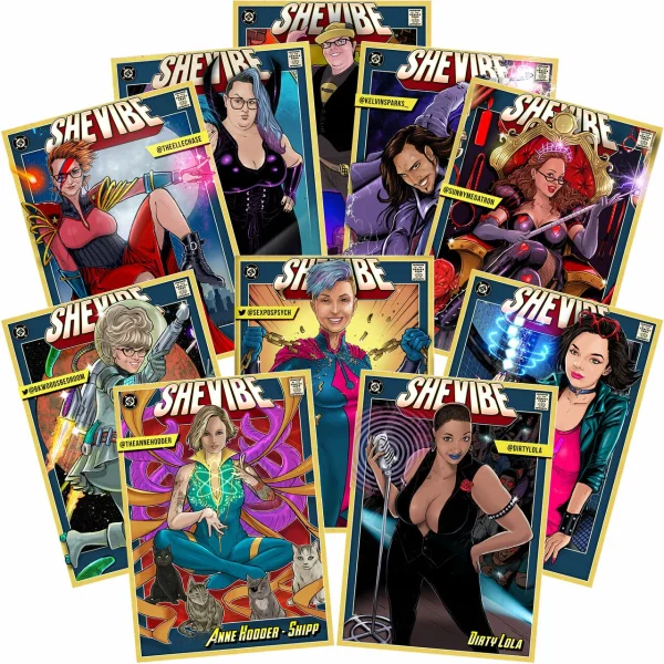 SheVibe Sex Educator Trading Card Set - Series 2