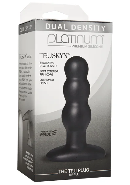 Platinum TRUSKYN™ TRU Buttplug - Ripple