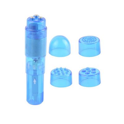 Waterproof Mini mite Vibrator blue Blue