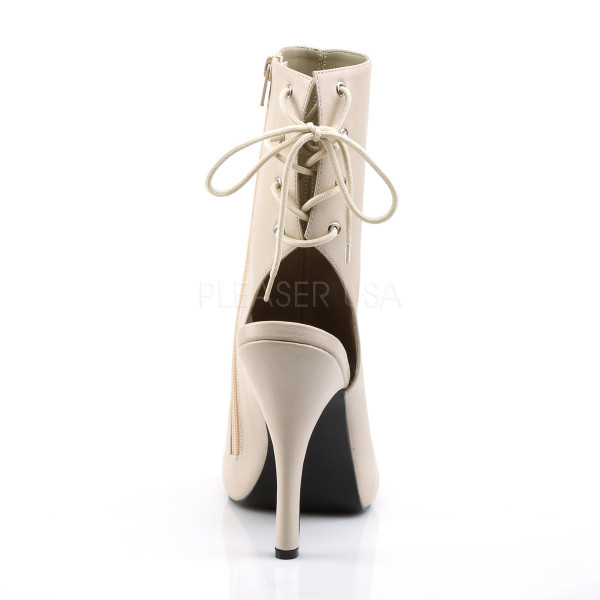 5 inches Heel, 1/2 inches PF Open Toe/Heel Back Lace-Up Ankle Boot — image 4 of 8