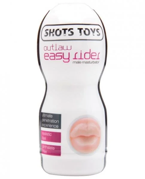 Easy Rider Outlaw Male Mouth Masturbator Beige