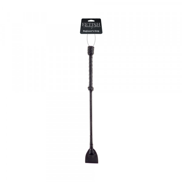 Fetish Fantasy Limited Edition Beginners Crop - Black