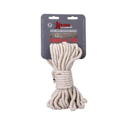 Doc Johnson X Kink Bind And Tie 30ft Hemp Bondage Rope