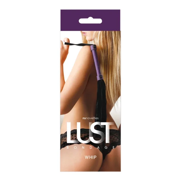 NS Novelties Lust Bondage Purple Whip