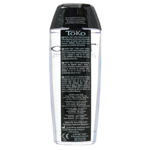 Toko Aqua Personal Lubricant - 5.5 Fl. Oz.