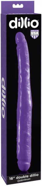 16'' Purple Double Dildo