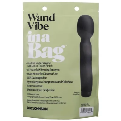 Wand Vibe in a Bag Black