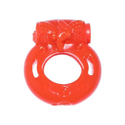 Share Satisfaction Vibrating Cock Ring Orange