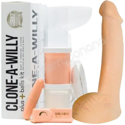 Clone A Willy Plus Vibrator Moulding Kit With Balls
