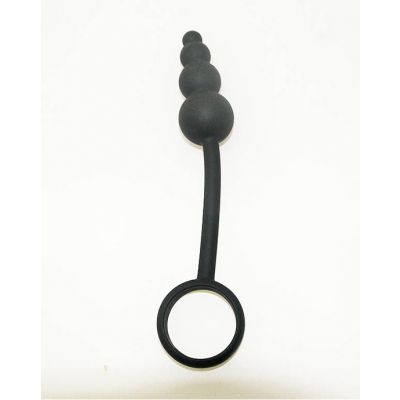 Butt Plug With Cock Ring Black