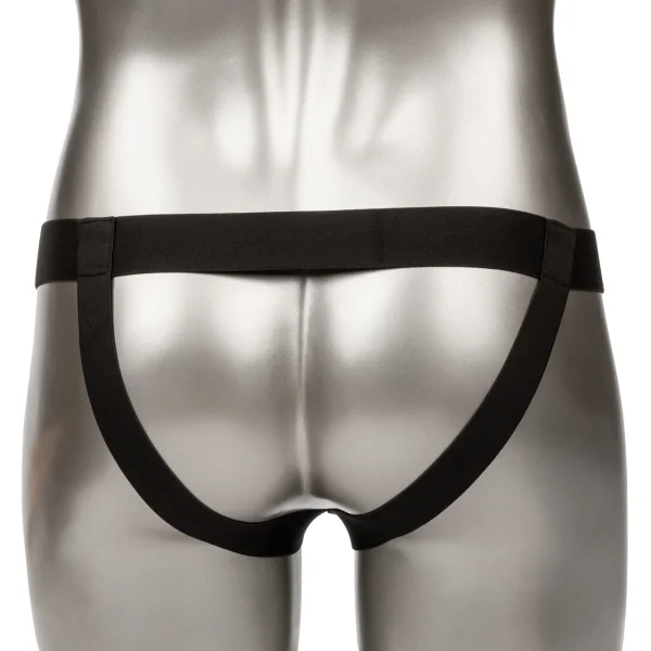 Performance Maxx Silicone 6.25" Hollow Penis Extension With Harness By CalExotics - Vanilla