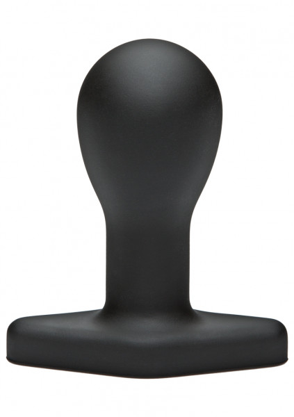 The Hitch - 4 Inch Smooth Cushioned Plug - Vibrating Butt Plug