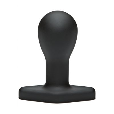 The Hitch 4 Inch Smooth Cushioned Plug Vibrating Butt Plug