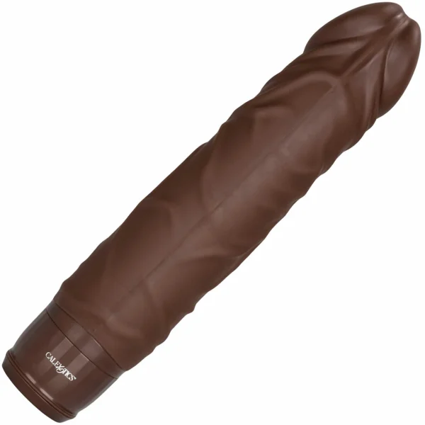 Stud Silicone Woody Flesh Brown Vibrator