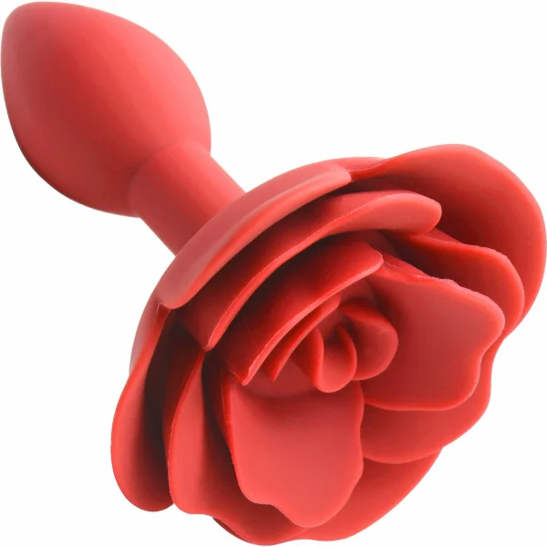 Master Series Booty Bloom Silicone Rose Butt Plug - Small — image 7 of 7