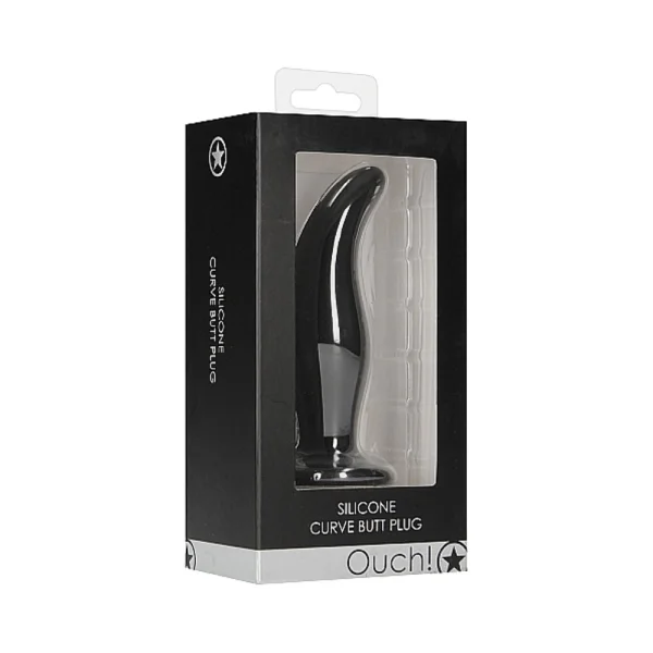Ouch Curve Butt Plug Black — image 10 of 11