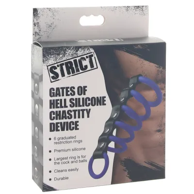 Strict Gates Of Hell Silicone Chastity Device