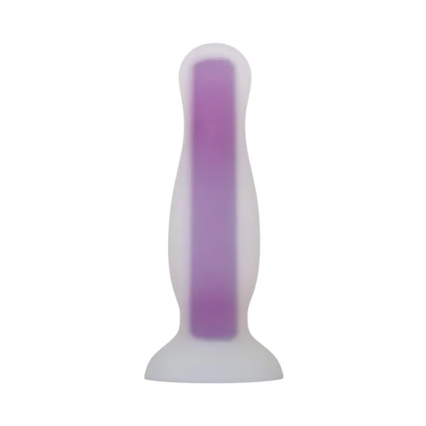 Evolved Luminous Silicone Plug Medium Purple — image 7 of 9