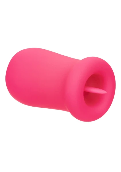 Sugar Craze Rechargeable Waterproof Silicone Flickering Clitoral Stimulator By CalExotics - Pink