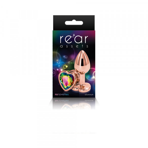 Rear Assets Rose Gold Heart Small