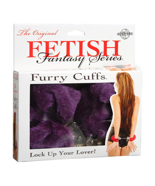 Ff Furry Cuffs - Purple