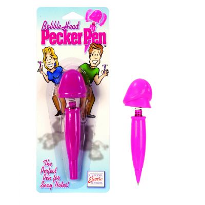 Bobble Head Pecker Pen