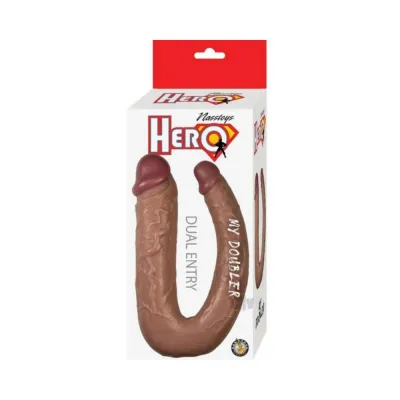 Hero My Doubler Double ended Dildo Brown