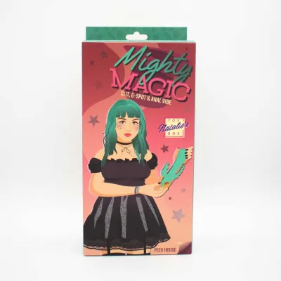 Mighty Magic Clit G Spot and Anal Vibrator Blue