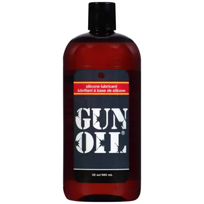 Gun Oil Silicone Lubricant 32 Oz