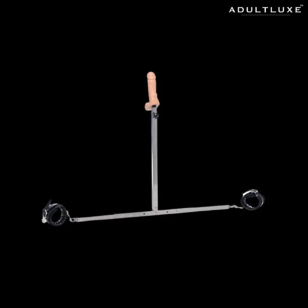 Spreader Bar Squat Anal Impaler & Cuffs
